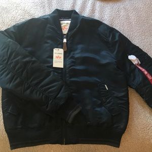 Alpha industries Ben Sherman bomber flight jacket
